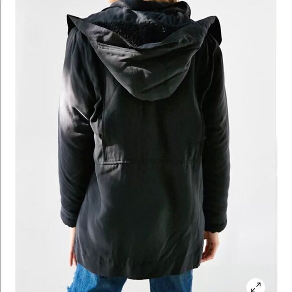 OBEY Fairfield Fleece Lined Parka Coat - Picture 5 of 14